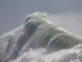 Stormy breaking waves Royalty Free Stock Photo