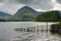 Stormy Buttermere Royalty Free Stock Photo