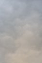 Stormy cloudy sky in shades of gray as a nature background Royalty Free Stock Photo