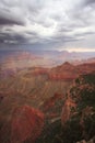 Stormy Grand Canyon Royalty Free Stock Photo