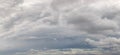 Stormy grey epic cloudscape dramatic sky panorama