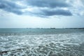Stormy Indian Ocean Royalty Free Stock Photo
