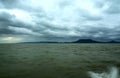 Stormy Lake Balaton, Hungary