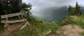 Stormy light on the Walensee, shot from Flumserberg