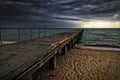 Stormy Pier