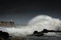 Stormy sea at Porthcawl