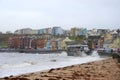 Stormy seas in Isle of Man Royalty Free Stock Photo