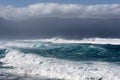 Stormy seas, North Shore of Maui, Hawaii Royalty Free Stock Photo