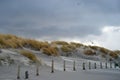 Stormy skies above the Northsea dunes