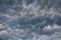 Stormy sky with epic clouds