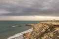 Stormy sky on La Zenia beach in Alicante. Spain