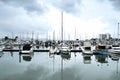 Stormy Sky over Townsville Marina, Queensland, Australia Royalty Free Stock Photo