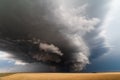 Stormy sky and severe weather Royalty Free Stock Photo