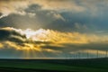 Stormy Sunrise in Yambol, Bulgaria