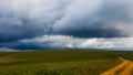 Stormy weather on the highlands