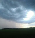 Stormy weather in Midwest