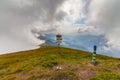 Stormy weather - mountains and clouds Royalty Free Stock Photo