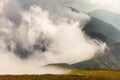 Stormy weather - mountains and clouds Royalty Free Stock Photo