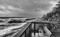 Stormy Winter Day in Deerfield Beach, Florida