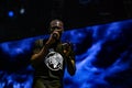 Stormzy in concert at Governors Ball Royalty Free Stock Photo