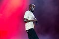 Stormzy hip hop and grime artist perform in concert at FIB Festival