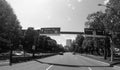 Storrow Drive, Boston, MA. Royalty Free Stock Photo