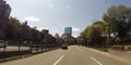 Storrow Drive, Boston, MA. Royalty Free Stock Photo