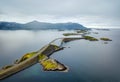 Storseisundet Bridge, Atlantic Ocean Road Norway Royalty Free Stock Photo