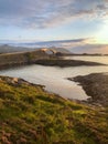 Storseisundet bridge, the main attraction of the Atlantic road. Norway. The county of More og Romsdal Royalty Free Stock Photo