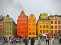 Stortorget colourful building old town, Stockholm, Sweden Royalty Free Stock Photo