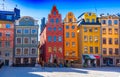 Stortorget the Grand Square is a public square in Gamla Stan, the old town in central Stockholm, Sweden. Royalty Free Stock Photo