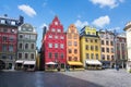 Stortorget square in Old town Gamla Stan, Stockholm center, Sweden Royalty Free Stock Photo