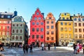 Stortorget square in Stockholm old town, Sweden Royalty Free Stock Photo