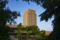 The 21-story Art Deco North Dakota State Capitol in Bismarck Royalty Free Stock Photo