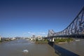 Story Bridge and down stream in Brisbane