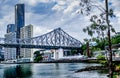 Story bridge side view Royalty Free Stock Photo