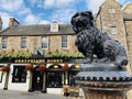 Greyfriars Bobby Skye Terrier became known in 19th-century Edinburgh for spending 14 years guarding the grave of his owner