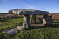 Lanyon quoit megalithic dolmen neolithic Royalty Free Stock Photo