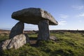 Lanyon quoit megalithic dolmen neolithic Royalty Free Stock Photo