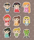 Story people stickers Royalty Free Stock Photo