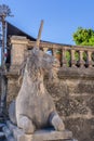 Licorne in Mirabel gardens at Salzburg