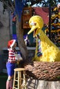 Story Time with Big Bird at Sesame Street Land in SeaWorld Orlando in Florida