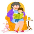 Story time with grandma