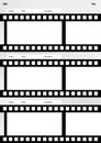 Storyboard film template vertical