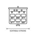 Storyboard linear icon