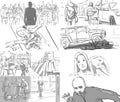 Storyboard for music video
