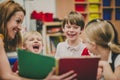 Storytime At School Royalty Free Stock Photo