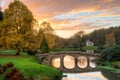 Stourhead Gardens Royalty Free Stock Photo