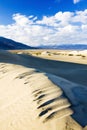 Stovepipe Wells sand dunes, Death Valley National Park, Californ Royalty Free Stock Photo