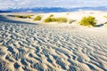 Stovepipe Wells sand dunes, Death Valley National Park, Californ Royalty Free Stock Photo